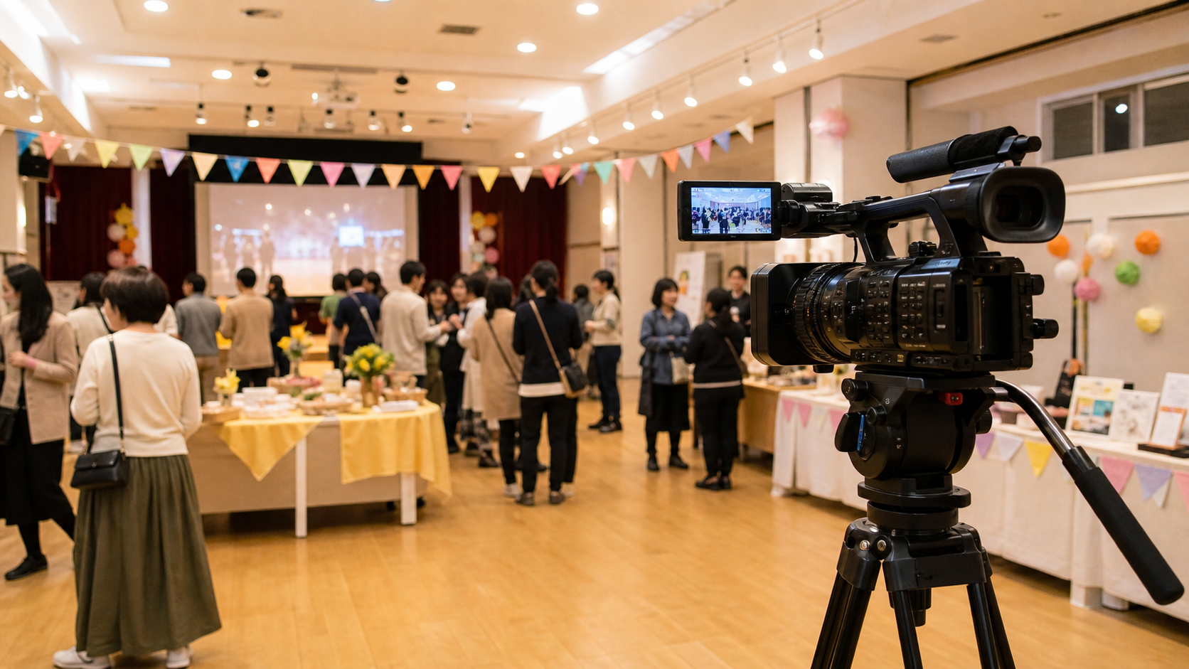 パーティ・地域イベントの撮影イメージ